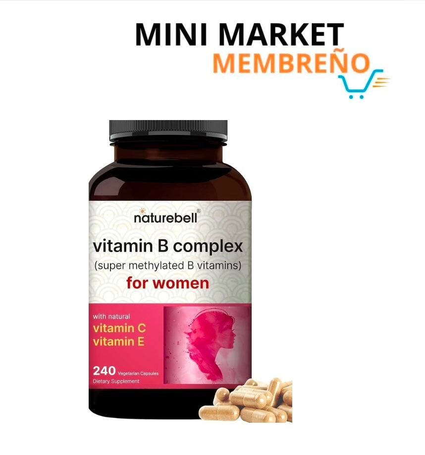 Complejo B para mujer 240 cápsulas