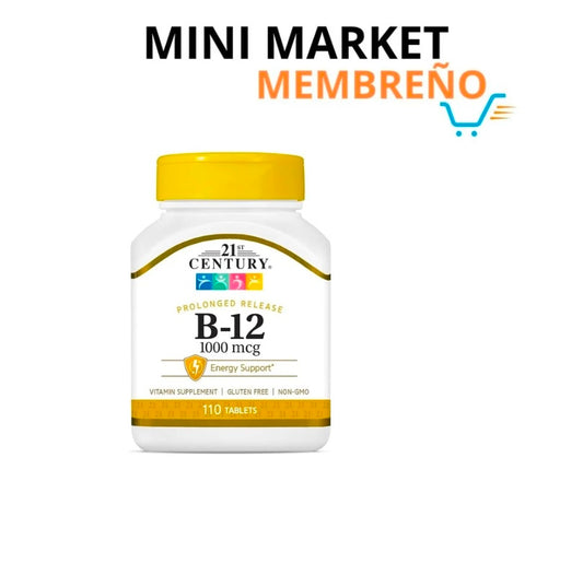 Complejo B-12 1000mcg 110 tabletas