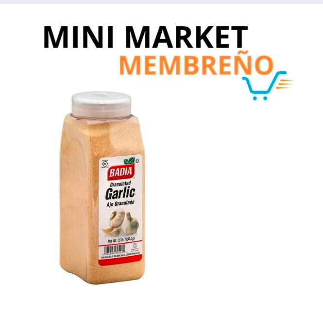 Ajo molido Badia 1.5lb