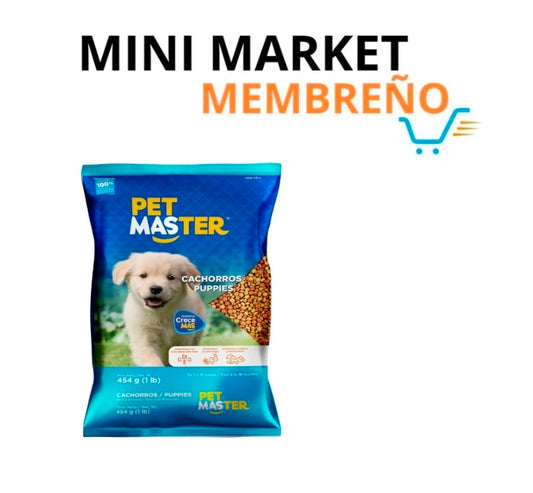Pet máster cachorros 1lb