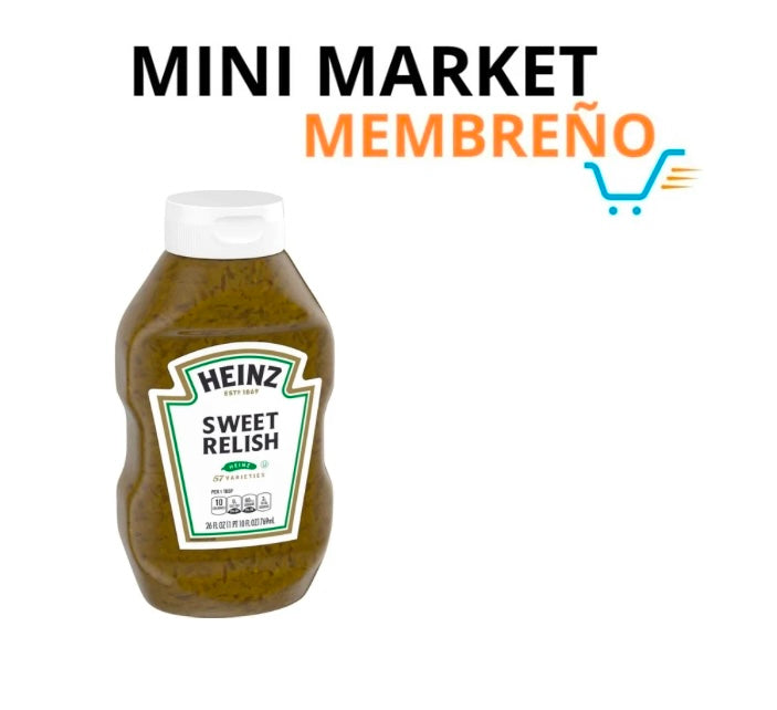 Pepinillos Relish Heinz 769ml