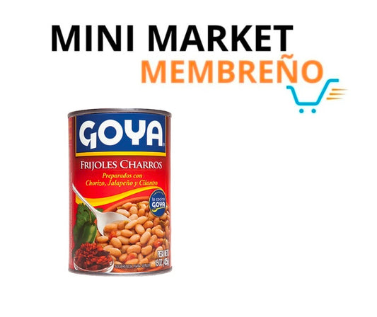 Frijoles Charros Goya 15oz