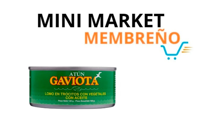 Atún con vegetales gaviota 140g