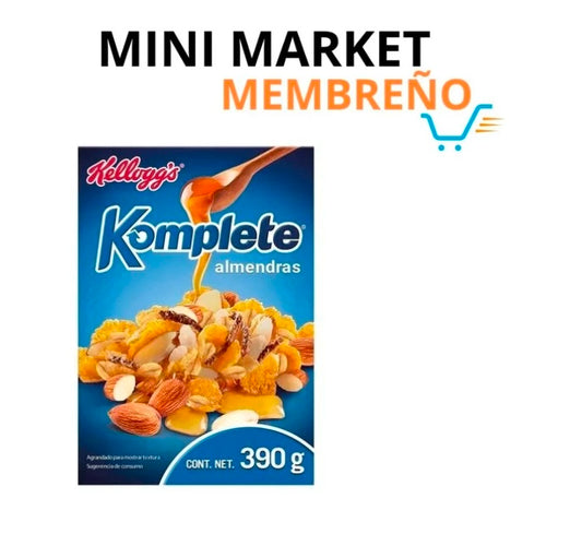 Cereal Komplete almendras 390g