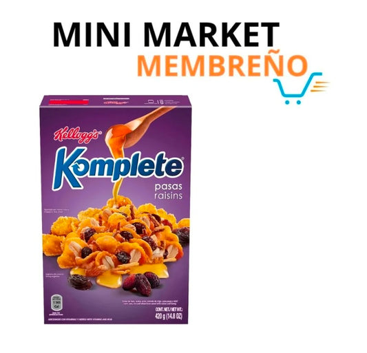 Cereal Kellogg’s Komplete pasas 420g