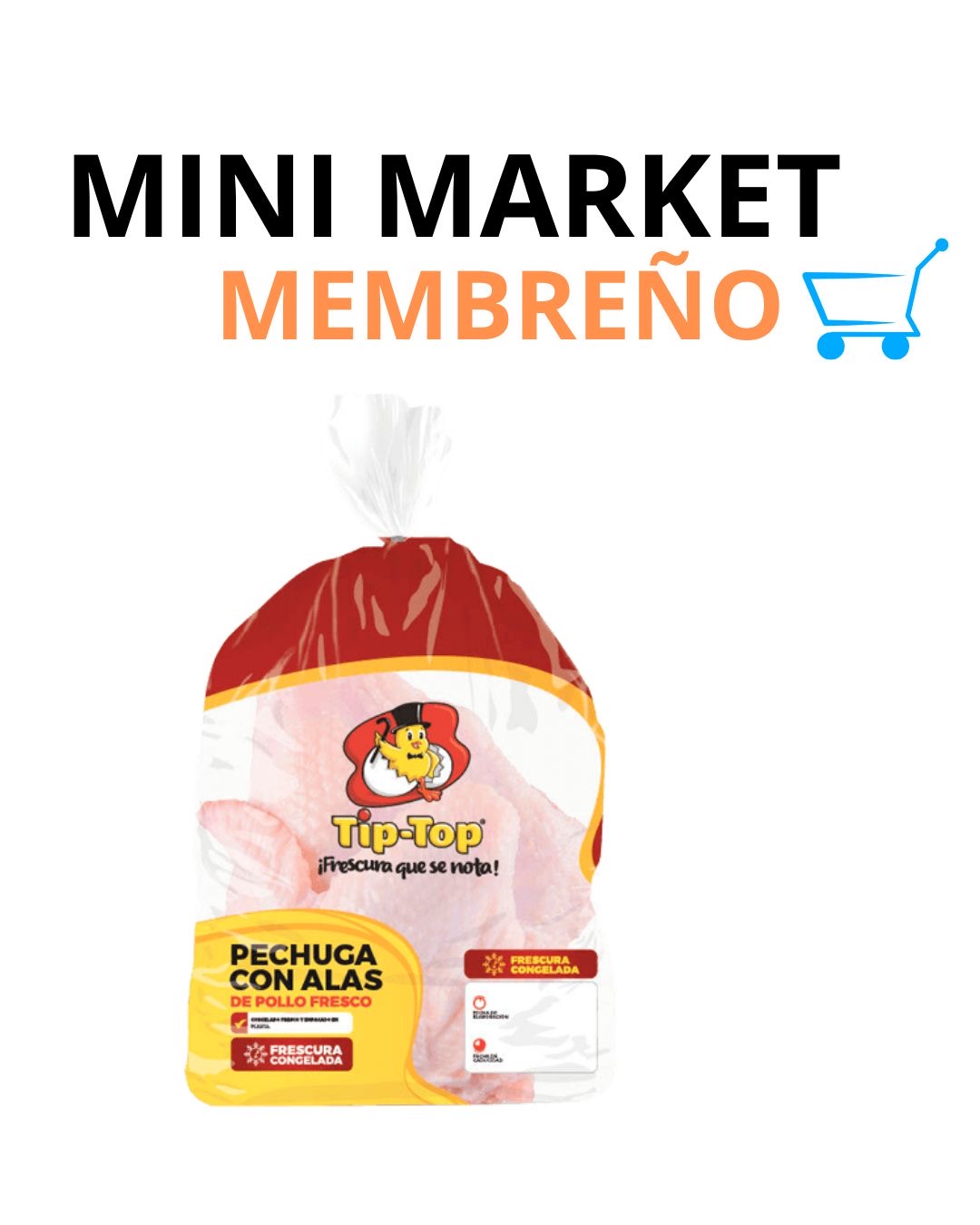 Pollo pechuga tip top 1lb