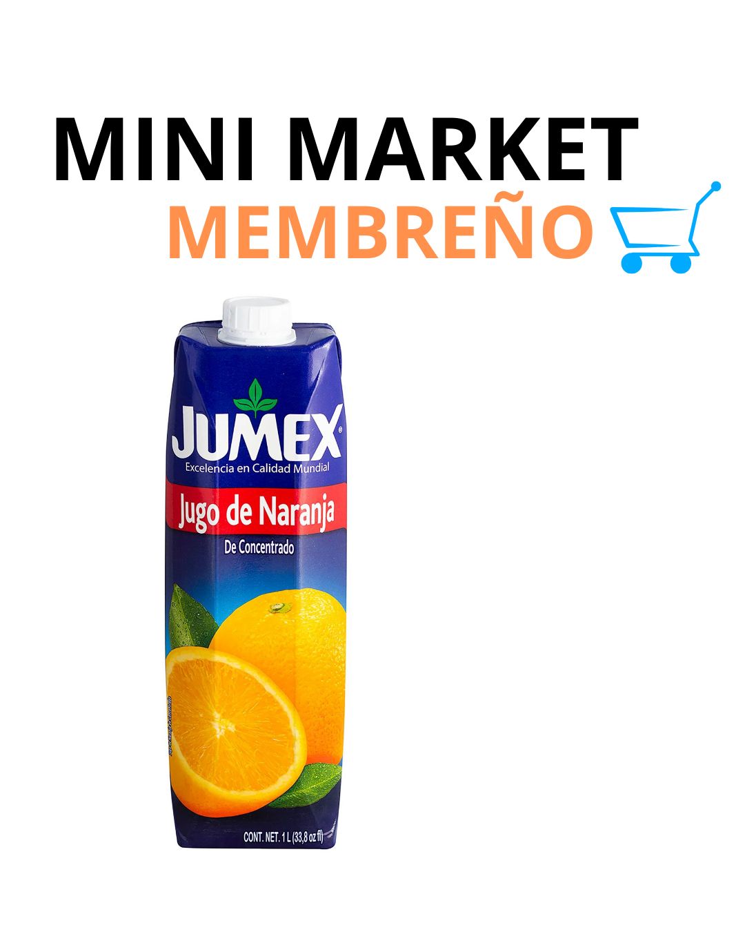 Jugo Jumex naranja 1lt
