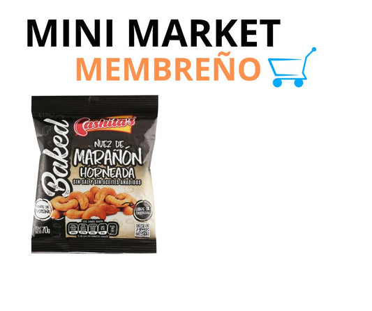 Nuez de marañon horneada cashitas 70g