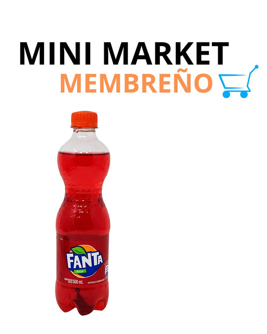 Gaseosa fanta roja 500ml
