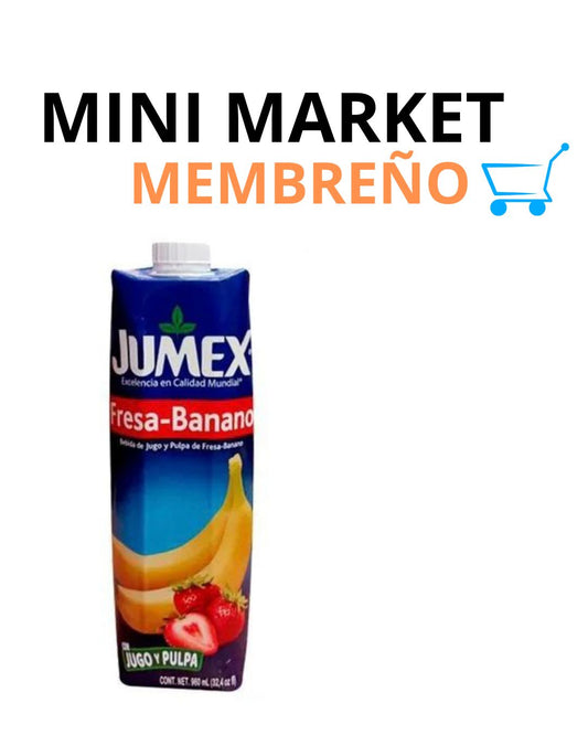 Jugo Jumex fresa con banano 1lt