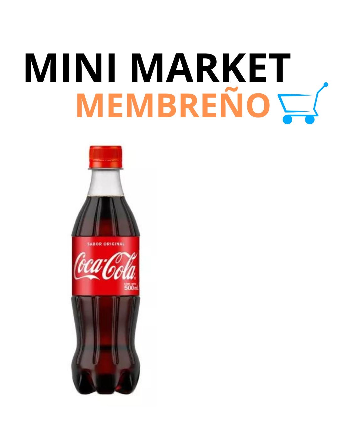 Gaseosa coca cola 500ml