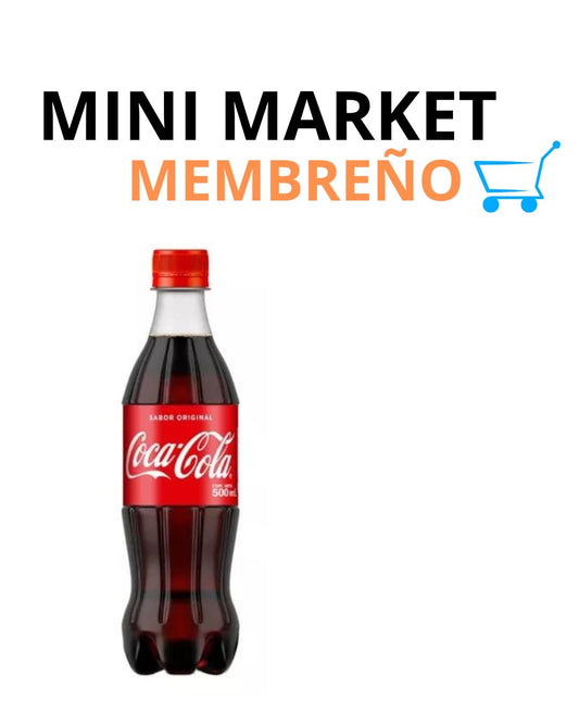 Gaseosa coca cola 500ml