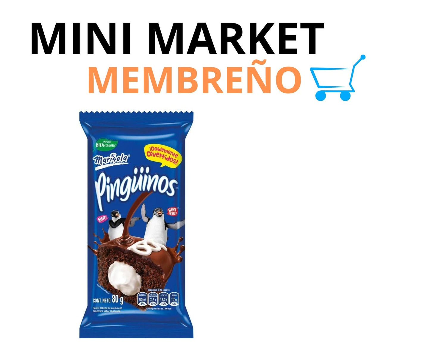 Pingüinos Marinela 80g