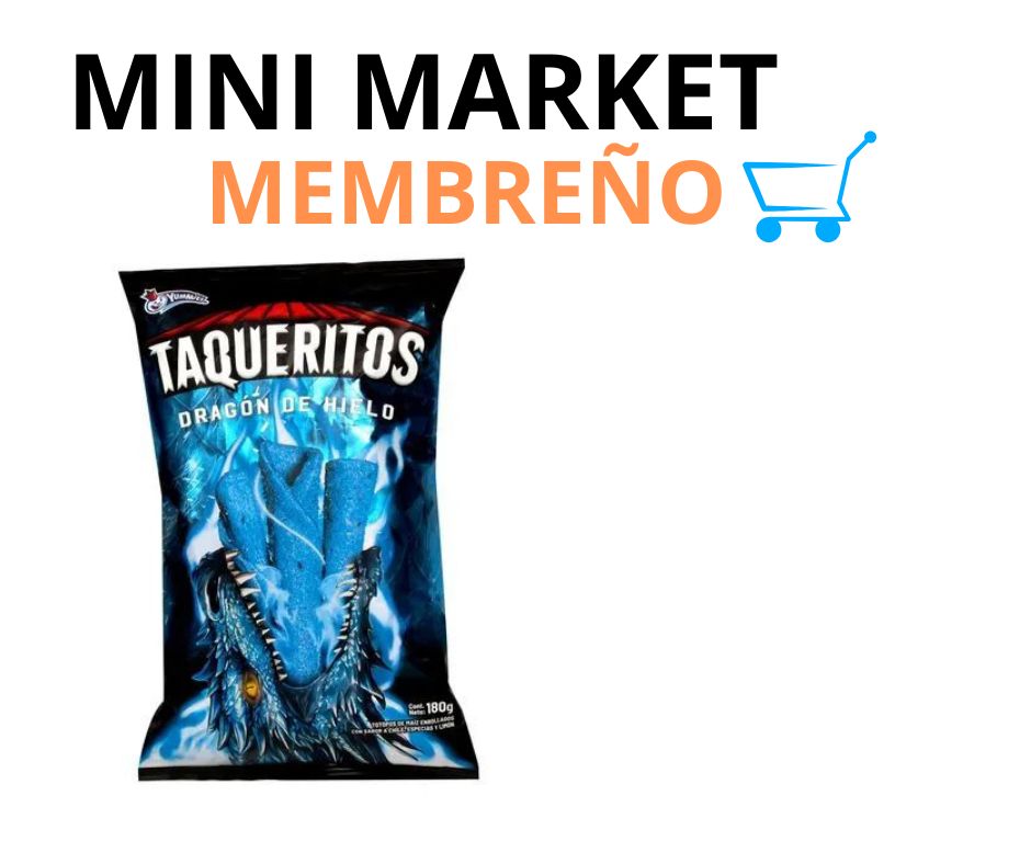 Taqueritos Dragón azul familiar