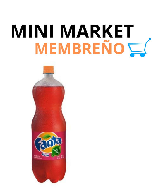 Gaseosa fanta roja 2 litros